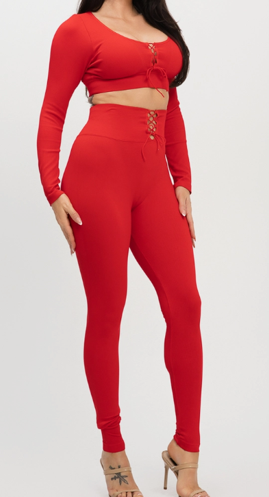 Whole Lotta Red Juicy 2 Piece Set