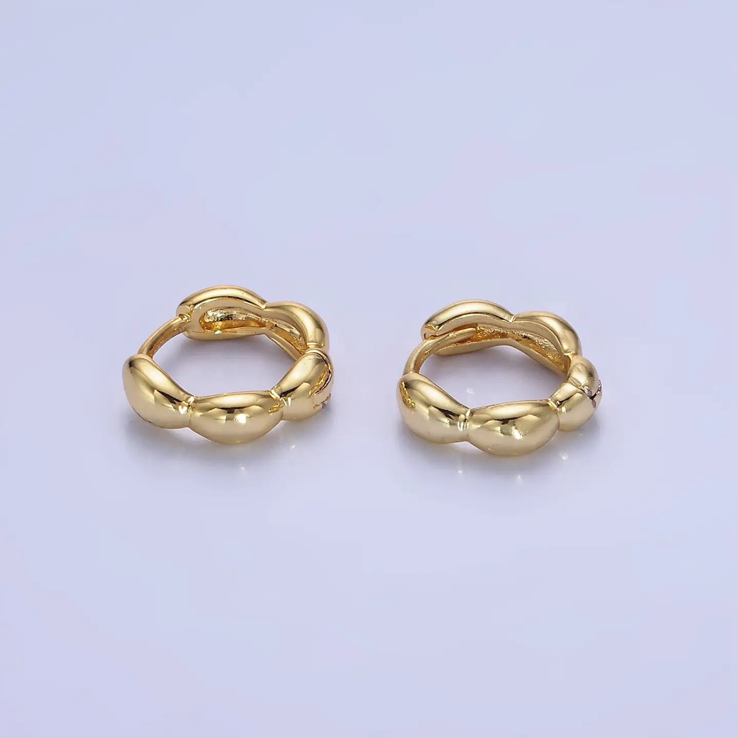 14K Bubble Earrings